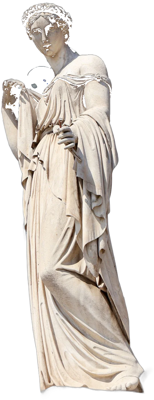 Marble statue